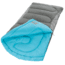 Coleman Dexter Point 30 Big-N-TallSleeping Bag, Machine Washable, Gray / Blue, 84 x 39 in 2000018135
