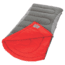Coleman Dexter Point 50 Big-N-Tall Sleeping Bag, Machine Washable, Gray / Red, 84 x 39 in 2000018133