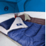 Coleman Flatiron 3-Person Instant Dome Tent W/ Integrated Rainfly, Blue / Gray, 7 x 7 ft 2000024692