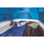 Coleman Flatiron 4-Person Instant Dome Tent W/ Integrated Rainfly, Blue / Gray, 8 x 7 ft 2000024693