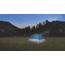 Coleman Flatiron 4-Person Instant Dome Tent W/ Integrated Rainfly, Blue / Gray, 8 x 7 ft 2000024693