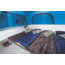 Coleman Flatiron 6-Person Instant Dome Tent W/ Integrated Rainfly, Blue / Gray, 9 x 10 ft 2000024694