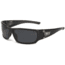 Coleman Grizzly Sunglasses, Shiny Black Frame, Smoke Lens Lens, Polarized, C6030-C1
