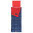 Coleman Heaton Peak 50 Regular Sleeping Bag, Detachable Pillow Sleeve, Blue / Red, 75 x 33 in 2000018510