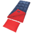 Coleman Heaton Peak 50 Regular Sleeping Bag, Detachable Pillow Sleeve, Blue / Red, 75 x 33 in 2000018510