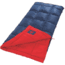 Coleman Heaton Peak 50 Tall  Sleeping Bag, Detachable Pillow Sleeve, Blue / Red, 79 x 33 in 2000018513