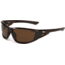 Coleman Highlander Sunglasses, Transparent Shiny Brown Frame, Brown Lens Lens, Polarized, C6025-C3
