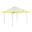Coleman Instant Eaved Canopy Shelter, Center Height 8 ft 8 in, White / Yellow, 10 ft x 10 ft 2000014346