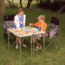 Coleman Pack-Away Outdoor 4-In-1 Table, Mosaic Laminate Top, 3 Adjustable Heights 2000020277