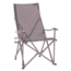 Coleman Patio Sling Chair, Cup Holder /Aluminum, Gray, Seat 23.5 in 2000020294