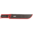 Coleman Rugged Machete W/Saw, 8.5 in Saw Edge, Steel Blade, Black / Red Handle, Overall Length 23 in 2000025206