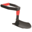 Coleman Rugged Tri-Fold Folding Camp Shovel, Steel Construction, Black / Red, Unfolded Length-23 in, Folded Length-10in 2000025200