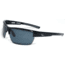 Coleman Summit Sunglasses, Shiny Black Frame, Smoke Lens Lens, Polarized, C6048-C1