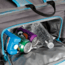 Coleman Treklite Cooler Pack Chair, Built-in 12 Can Cooler, Teal, 14.4 in Seat 2000020321