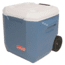Coleman Xtreme 4 Marine Wheeled Cooler, 40 Quart, 5886, Blue, Holds 60 Cans, 3000002115