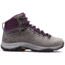 Columbia 100MW Titanium Outdry Hiking Boots - Women's, Ti Grey Steel, Black Cherry, Medium, 10.5, 1867861033-10.5