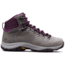 Columbia 100MW Titanium Outdry Hiking Boots - Womens, Ti Grey Steel, Black Cherry, Medium, 10, 1867861033-10
