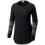 Columbia Along the Gorge Printed Crew, Black, S - Womens, 1803441010-S