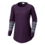 Columbia Along the Gorge Printed Crew, Dark Plum, Extra Small - Womens, 1803441506-XS