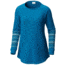 Columbia Along the Gorge Printed Crew, Lagoon, 3X - Women's, 1803442457-3X
