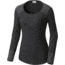 Columbia Along the Gorge Thermal Crew Long Sleeve Top - Women's-Black-Small