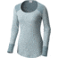 Columbia Along the Gorge Thermal Crew Long Sleeve Top - Women's-Stone Blue-Large
