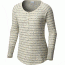 Columbia Along the Gorge Thermal Henley Long Sleeve Top - Women's-Chalk-Large