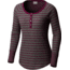 Columbia Along the Gorge Thermal Henley Long Sleeve Top - Women's-Dark Raspberry-Small