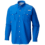 Columbia Bahama II Long Sleeve Shirt - Men's, Vivid Blue, Extra Small, 101162-487-XS