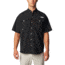 Columbia Bahama II Short Sleeve Shirt - Mens, Black, Extra Large, 1011651010BLACKXL