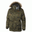 Columbia Barlow Pass 550 TurboDown Jacket - Men's-Peatmoss Tweed Camo-X-Large