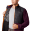 Columbia Basin Butte Fleece Full Zip - Mens, Black Cherry, Shark, Medium, 1861601522-M