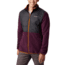 Columbia Basin Butte Fleece Full Zip - Mens, Black Cherry, Shark, Medium, 1861601522-M