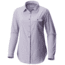 Columbia Bryce Canyon Stretch Long Sleeve Shirt - Womens, Soft Violet Texture Plaid, L 1773651505L