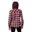 Columbia Canyon Point II Shirt Jac - Womens, Black Cherry Check, Extra Small, 1739321522-XS