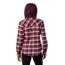 Columbia Canyon Point II Shirt Jac - Womens, Black Cherry Check, Extra Small, 1739321522-XS