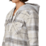 Columbia Canyon Point II Shirt Jac - Womens, Chalk Plaid, Extra Small, 1739321192-XS