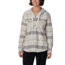 Columbia Canyon Point II Shirt Jac - Women's, Chalk Plaid, Small, 1739321192-S