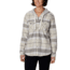 Columbia Canyon Point II Shirt Jac - Womens, Chalk Plaid, Extra Small, 1739321192-XS