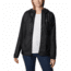 Columbia Center Ridge Windbreaker Jacket - Womens, Black/Black, Small, 1809511013Black, BlackS