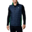 Columbia CLG Lake 22 Reversible Vest, ND - Coll Navy, Fuse Green, M - Mens, 1809301430-M