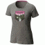 Columbia Badge Tee - Womens, Charcoal Heather, S, 1772221030S