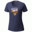 Columbia Badge Tee - Womens, Nocturnal Heather, M, 1772221591M