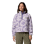 Columbia Helvetia II Printed Cropped Half Snap - Women's, Stormwatch/Sprayflower, Extra Large, 2098501525-525-XL