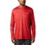 Columbia Terminal Tackle PFG Fish Flag Long Sleeve - Men's, Red Spark/White, Extra Large, 1872661696-696-XL