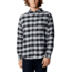 Columbia Cornell Woods Flannel Long Sleeve Shirt - Mens, Columbia Grey Buffalo Check, Large, 1617951042CmbGryBflChckL