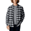 Columbia Cornell Woods Flannel Long Sleeve Shirt - Mens, Columbia Grey Buffalo Check, Large, 1617951042CmbGryBflChckL