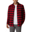 Columbia Cornell Woods Flannel Long Sleeve Shirt - Mens, Mountain Red Buffalo Check, Small, 1617951615MntnRdBflChckS