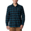 Columbia Cornell Woods Flannel Long Sleeve Shirt - Mens, Night Wave Buffalo Check, Large, 1617951415NgtWveBflChckL