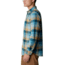 Columbia Cornell Woods Flannel Long Sleeve Shirt - Men's, Stone Blue Buffalo Check, Small, 1617951460StnBlBflChckS